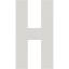 letter h