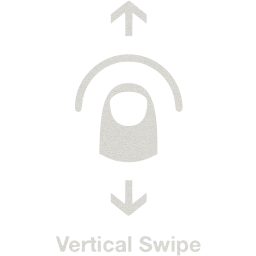 vertical swipe 2 icon