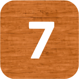 7 filled icon