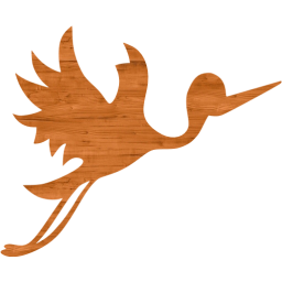 flying stork icon