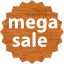 mega sale badge