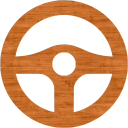 steering wheel icon