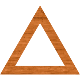 triangle outline icon