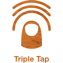 triple tap 2 icon