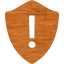 warning shield