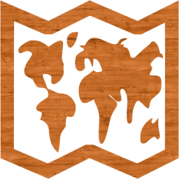 world map icon