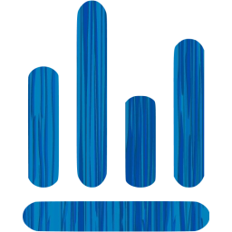 bar chart 8 icon