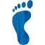 left footprint
