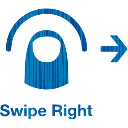 swipe right 2 icon