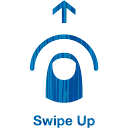 swipe up 2 icon