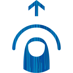 swipe up icon