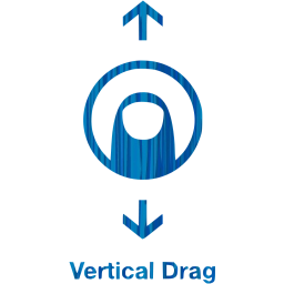 vertical drag 2 icon