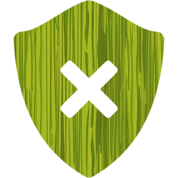 delete shield icon