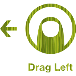 drag left 2 icon