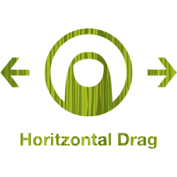 horizontal drag 2 icon