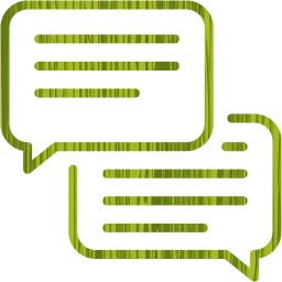 speech bubble 5 icon