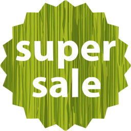 super sale badge icon