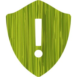 warning shield icon