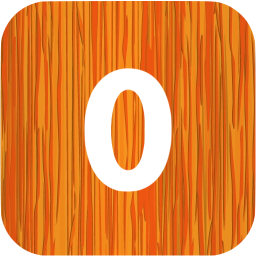 0 filled icon