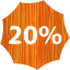 20 percent badge