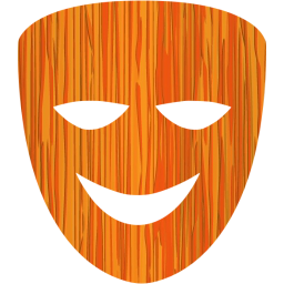 comedy mask icon