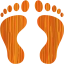human footprints