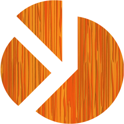 pie chart 5 icon