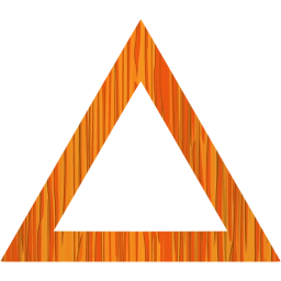 triangle outline icon