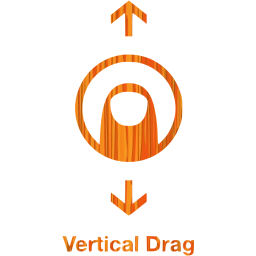 vertical drag 2 icon