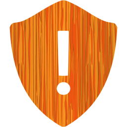 warning shield icon