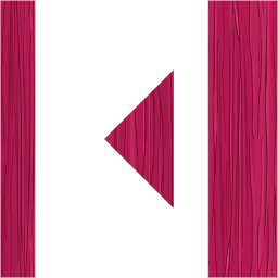 collapse left icon