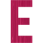 letter e