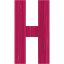 letter h