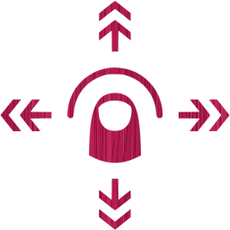 omnidirectional flick icon