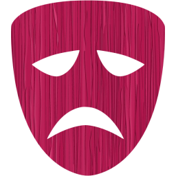 tragedy mask icon
