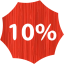 10 percent badge