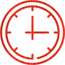 clock 6 icon