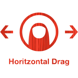 horizontal drag 2 icon