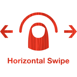 horizontal swipe 2 icon