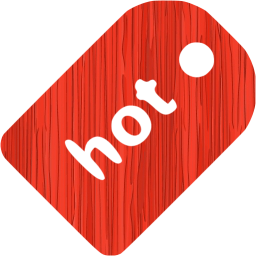 hot badge icon