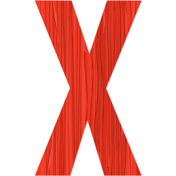 letter x icon