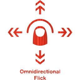 omnidirectional flick 2 icon