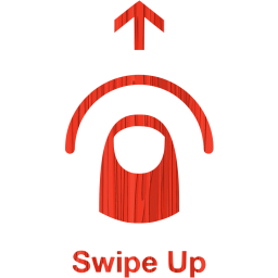 swipe up 2 icon