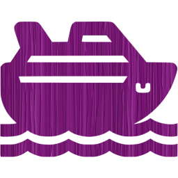 cruise ship icon