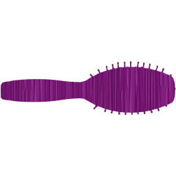 hair brush 3 icon