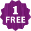 one free