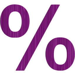 percentage 2 icon