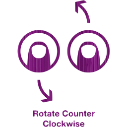 rotate counter clockwise 2 icon