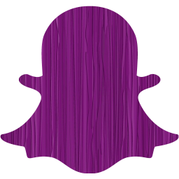 Sketchy violet snapchat 2 icon - Free sketchy violet social icons