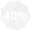 40 percent badge